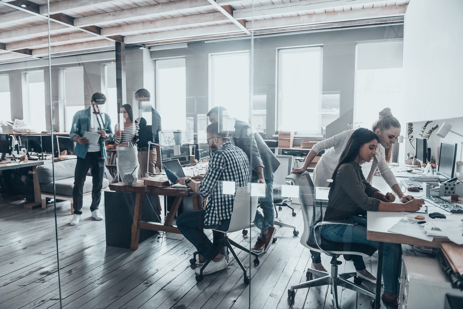 Studio desks for custom website development planning and implementation