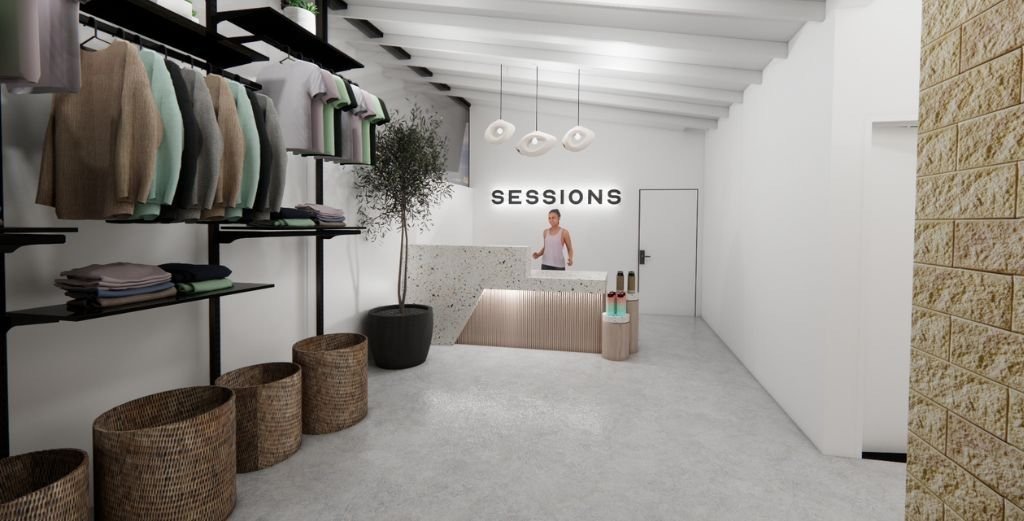 Sessions Cycle lobby rendering